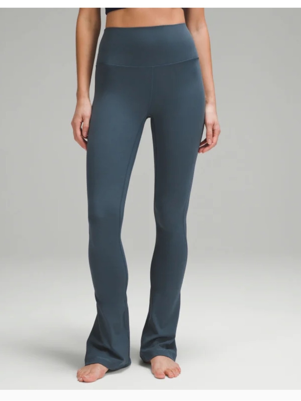 Lululemon Iron Blue Mini Flare Align